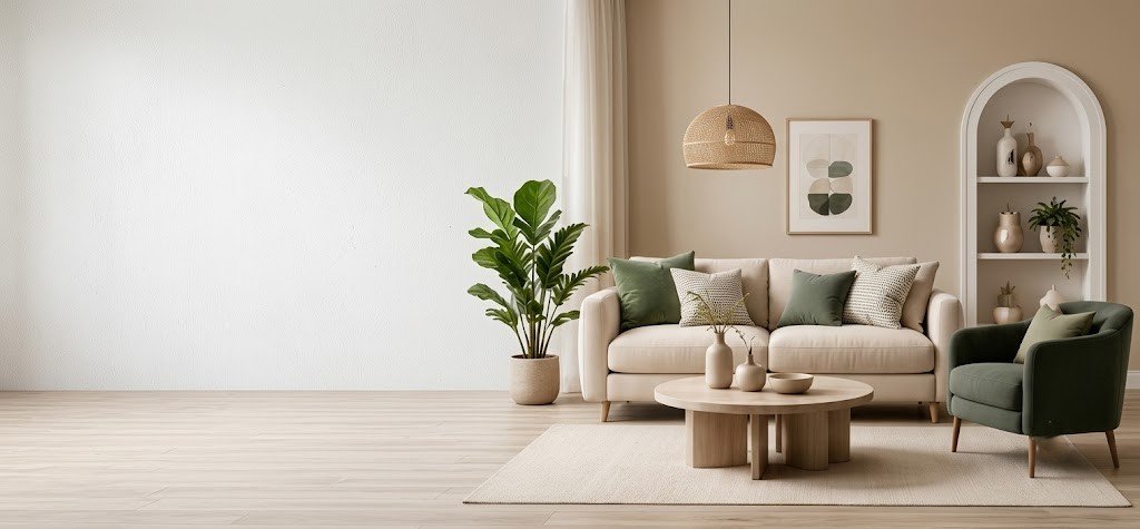 Modern living room interior